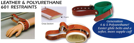 Leather and Polyurethane 601 Restraints