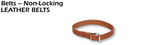 Leather Belts - Non-Locking